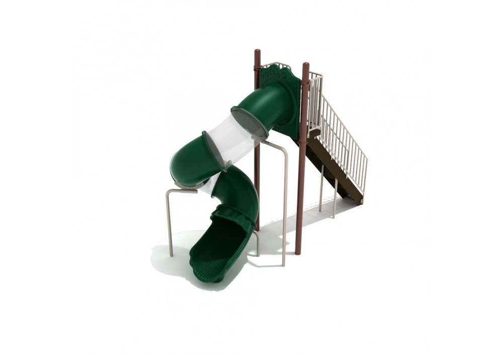 8 Foot Sectional Spiral Slide - A Tall Slide With a 360° Degree Twist